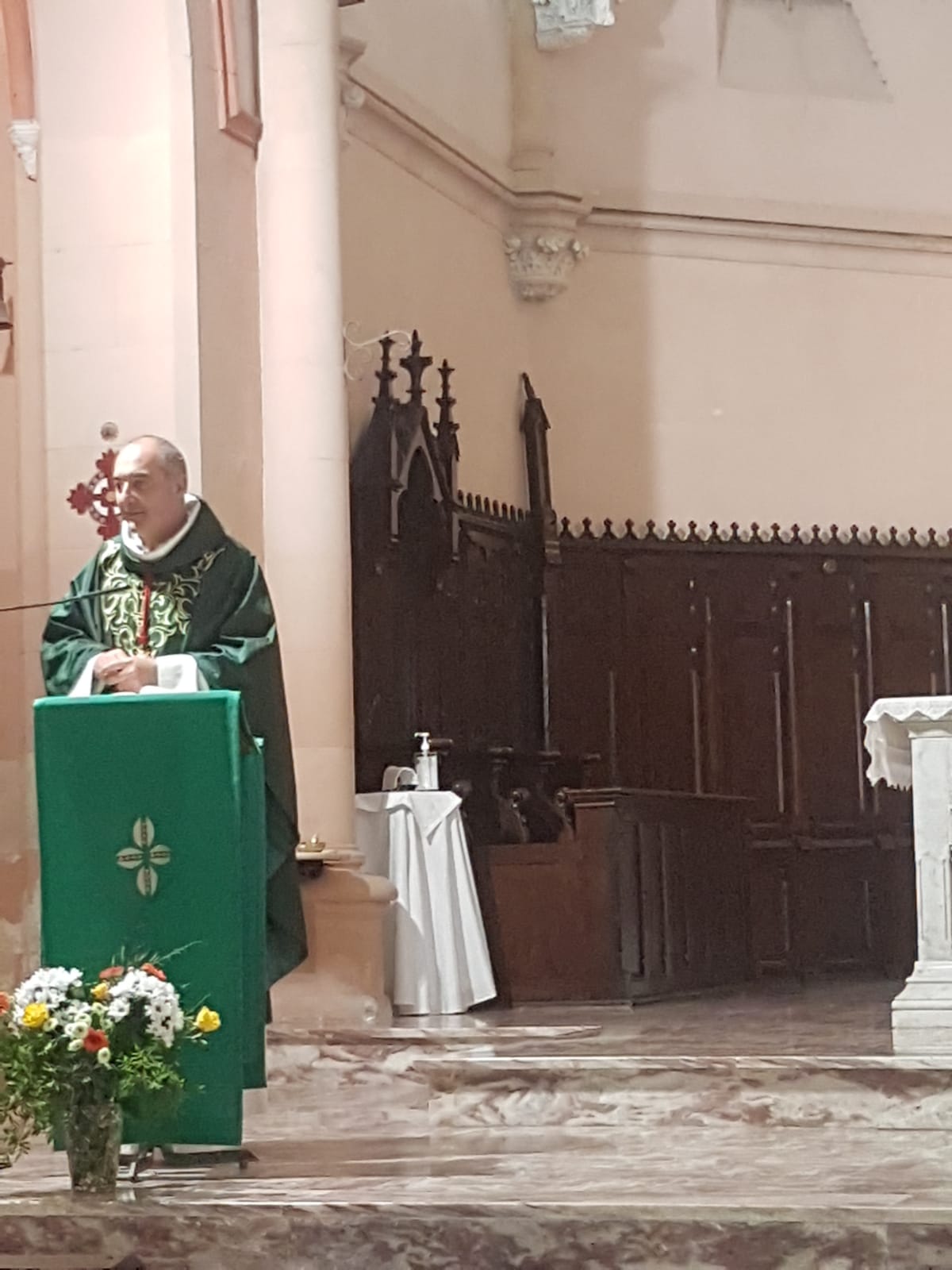 Installation des Pères Bogdan et Slawek